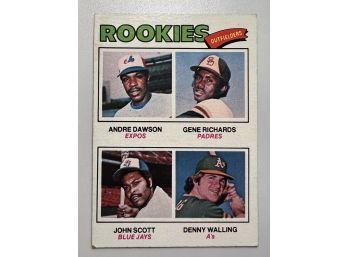1977 TOPPS ROOKIE OUTFIELDERS #473