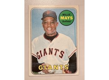 1969 TOPPS WILLIE MAYS #190