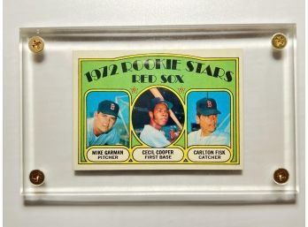 1972 TOPPS RED SOX ROOKIES #79