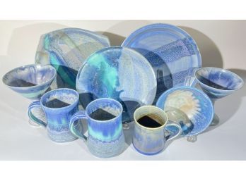 PORCELAIN CHALICES, MUGS & PLATES By GENEVIEVE