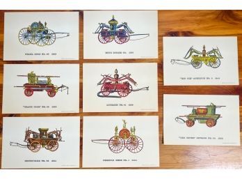 NICE QUALITY AUTOPRINTS OF EARLY FIRE ENGINES
