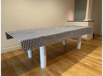 8 FOOT BENCH MADE HOLIDAY TABLE