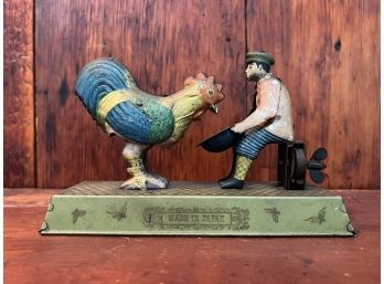 JAPANESE TOYODO & CO TIN WIND-UP TOY WHIMSY