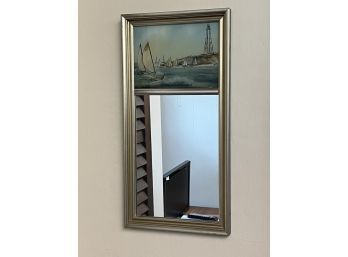 SMALL MIRROR with MARBLEHEAD HARBOR TABLET