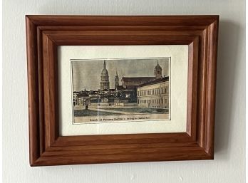FRAMED COLOR PRINT OF PALAZZO BELLINI