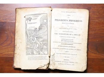 1817 PILGRIM'S PROGRESS  By THOMAS BUNYAN