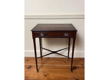 (19th c) ONE DRAWER OCCASIONAL WRITING TABLE