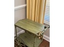 ROLLING BAR CART w REMOVABLE TRAY