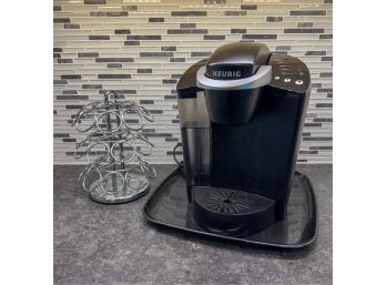 KEURIG INSTANT COFFEE MAKER with K-CUP CADDY