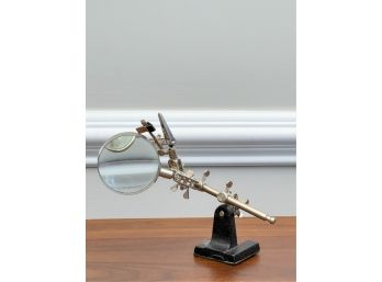 TABLE TOP ADJUSTABLE JEWELERS LENS