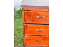 (19th C) CHIPPENDALE CHEST ON OGEE FEET