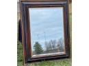 DESIGNER QUALITY FAUX PAINTED TORTOISE SHELL MIRROR