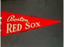 (2) VINTAGE BOSTON RED SOX PENNANTS