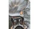 (19th C) CARVED ITALIAN SHELL FORM HARP SEAT