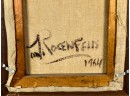 EDWARD ROSENFELD (1906-1983) 'NUDE WITH TOWEL'