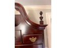 MAHOGANY BONNET TOP CHIPPENDALE STYLE HIGHBOY