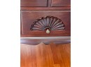 MAHOGANY BONNET TOP CHIPPENDALE STYLE HIGHBOY