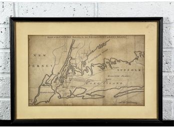 ILLUSTRATING THE LATE ENGAGEMENT LONG ISLAND MAP