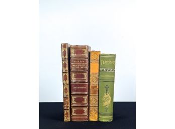 (4) POETRY BOOKS: HAY, TENNYSON, SAXE & COLLECTION