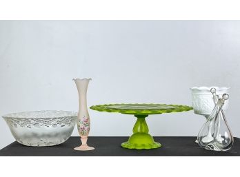 (5) PC MISC GLASS LOT