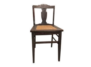 LADY'S VANITY CHAIR with CANE SEAT