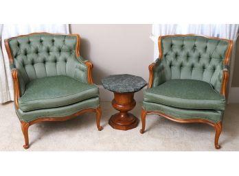 PAIR OF PAINE FURNITURE EASY CHAIRS