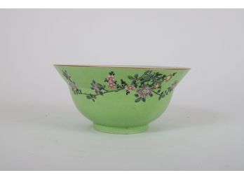 PERIOD CHINESE PORCELAIN FLARED RIM SIGNED BOWL