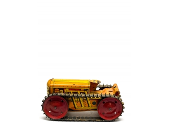 MARX TOYS TIN LITHO WIND-UP TRACTOR, DRIVER ABSENT