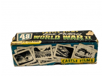 CASTLE FILMS EPIC PICTURES OF WWII SLIDES