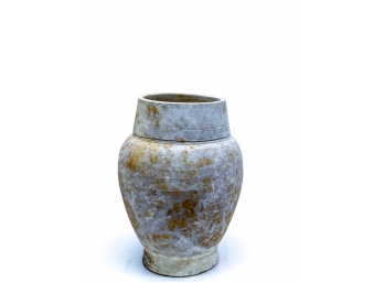 FOOTED CERAMIC VASE W 'SONG DYNASTY' APPLIED LABEL