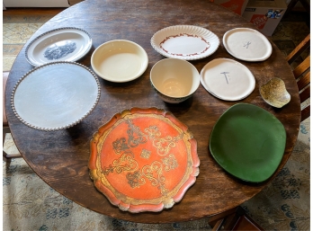 LOT OF MISC CONTEMPORARY KITCHEN WARES
