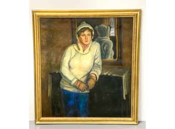 'PORTRAIT OF A WOMAN' (AMERICAN SCHOOL 20th C)
