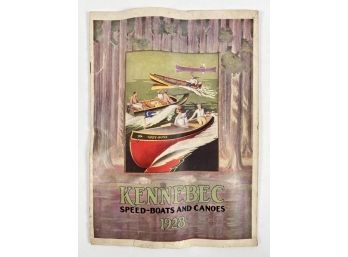 1928 KENNEBEC SPEED BOATS & CANOES CATALOG