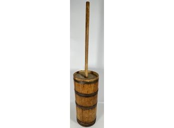 COUNTRY STYLE BUTTER CHURN