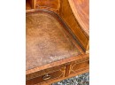 CUSTOM FRENCH STYLE LEATHER TOP WRITING DESK