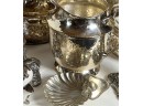 LARGE & GENEROUS COLLECTION OF SILVER PLATED WARES
