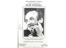 ELIE WIESEL AUTOGRAPHED PLAYBILL