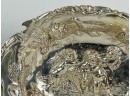 CONTINENTAL SILVER FOOTED DISH w PUTTI