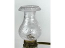 (19th C) MESSENGER & SONS (2) LIGHT ARGAND LAMP