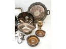 INTERESTING & GENEROUS LOT OF SILVER PLATE