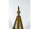 LARGE HAND HAMMERED MOROCCAN BRASS TAGINE