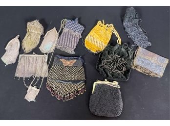 COLLECTION OF (12) VINTAGE PURSES