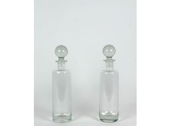 PAIR OF APOTHECARY BOTTLES