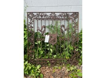 FANCY WROUGHT IRON ARCHITECTURAL ELEMENT