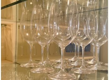 SET OF (6) RIDEL WINE GLASSES