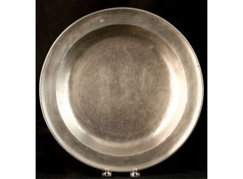 RARE PEWTER CHARGER by THOMAS DANFORTH II