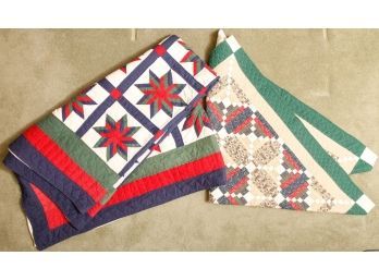 (2) FULL SIZED and INFANT QUILTS