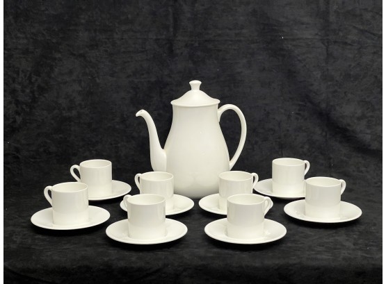 WEDGEWOOD COFFEE SERVICE for (8)