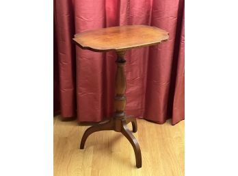 FEDERAL SPIDER LEG CHERRY CANDLE STAND