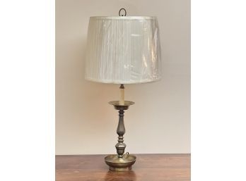 COLONIAL REVIVAL BRASS TABLE LAMP